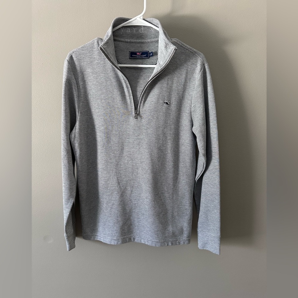 Vineyard Vines Heather Gray Pullover